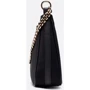 Женская сумка хобо Michael Kors JET SET CHARM MD CONV POUCHETTE XBODY черная (32F1GT9C8C001): Застежка Молния