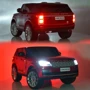 Дитячий радіокерований електромобіль Bambi Racer Land Rover, сірий (M 4175EBLRS-11): Матеріал коліс EVA