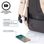 XD Design Bobby Hero Spring Anti-Theft backpack Peach (P705.764) for MacBook Pro 13" фото 10