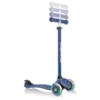 Самокат GLOBBER серії GO UP COMFORT LIGHTS 5в1 синій, колеса з підсвічуванням, 20 / 50кг (459-100-2): Кількість коліс 3
