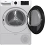 Сушильна машина Beko B3T67249WPB: Система сушіння С тепловым насосом