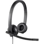 Наушники Logitech H570e Stereo USB-C Black (981-001431)