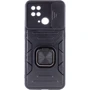 Чохол для телефона Mobile Case Camshield Flash Ring Black для Xiaomi Redmi 10C: Матеріал TPU (Термополиуретан) і полікарбонат