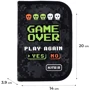 Пенал Kite без наповнення 1 відділення 1 відворот 621 Game Over (K24-621-2): Рік випуску колекції 2024