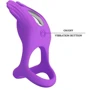 Виброкольцо LYBAILE Pretty Love Vibrant Penis Ring Silas Purple