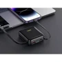 Внешний аккумулятор Hoco Power Bank 10000mAh Q23 Blade with Cable PD 20W/22.5W Purple: Сила тока на выходе, A 3