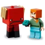 Конструктор LEGO Minecraft Битва з лавкою в Незері 99 деталей (21266) фото 7