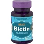 Piping Rock Max Biotin 10,000 mcg 90 Fast Dissolve Tabs Биотин