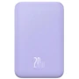 Внешний аккумулятор Baseus Power Bank 5000mAh Magnetic Wireless 20W Purple (P10022107513-00): Количество USB 1