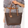 Женская сумка тоут Michael Kors JET SET ITEM EW TZ TOTE темно-коричневая (30S0GTTT1B252): Тип Сумки