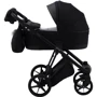 Коляска 2 в 1 Adamex Gallo Thermo GA-12 black diamond фото 10