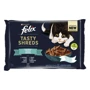 Вологий корм FELIX Tasty Shreds для дорослих котів мультипак: 2х80г з лососем та 2х80г з тунцем (7613287650948): Вага упаковки 320 г