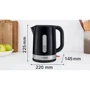 Электрочайник Bosch TWK 6A513: Объем, л 1.7