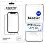BeCover Tempered Glass 10D Black for ZTE Blade A75 4G (713578)