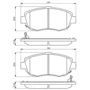 Гальмівні колодки Bosch 0 986 494 211 фото 1