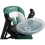 Кресло-качалка + стульчик для кормления Caretero INDIGO Black Green (Hnrt_4857) фото 6