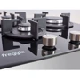 Варочная поверхность газовая Freggia HC430VGB: Расположение панели спереди