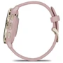 Смарт-часы Garmin Venu 3S Soft Gold Stainless Steel Bezel with Dust Rose Case and Silicone Band (010-02785-03): Фитнес-функции Подсчет калорий, Альтиметр, GPS-модуль, Пульсоксиметр, Шагомер, Пульсометр