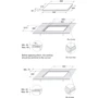 Варочная поверхность газовая Whirlpool GOFL 629/S: Расположение панели спереди