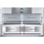 Холодильник Side-by-Side Toshiba GR-RF840WE-PMS: Расположение морозильной камеры Нижнее