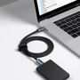Кабель Baseus Cable USB-C to USB-C Flash Full FeatuRed USB 4.0 100W 1m Tarnish (CASS010014) фото 7