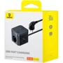 Зарядний пристрій Baseus Wall Charger 3AC+2xUSB+2xUSB-C PowerCombo Cube Power Strip 30W 1.5m Black: Тип сетевое