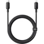 Кабель Baseus Cable USB-C to Lightning Silky Series 20W 2m Black (P10377700113-01): Тип USB-C - Lightning