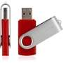 USB-флешка eXceleram 32GB P1 Series USB 2.0 Silver/Red (EXP1U2SIRE32): Индикаторы нет
