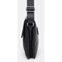 Мужская сумка почтальонка Keizer черная (K18858bl-black): Фактура Матовая