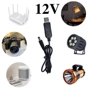 Кабель Dynamode кабель питания для роутера USB Cable to DC 5.5х2.1 mm 5v/9v/12v 1m Black фото 5