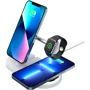 Зарядний пристрій ArmorStandart Wireless Charger H101 3 in 1 Magnetic White (ARM78102): Кількість USB-портів 1