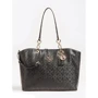 Женская сумка тоут Guess Chic Shine Tote черная (HWSG7746230-BLA)