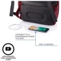 XD Design Bobby Soft Anti-Theft Red (P705.794) for MacBook Pro 15-16" фото 18