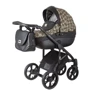 Универсальная коляска 2 в 1 Roan Bass Soft New 9023-RBSN-GB, Gold & Black Ornaments, черный/золото: Тип коляски Универсальная коляска (2-в-1)