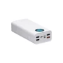 Внешний аккумулятор Baseus Power Bank 30000mAh Amblight Digital Display Quick Charger PD 33W White (PPLG-02): Выходное напряжение, В 5