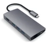 Адаптер Satechi Adapter USB-C to USB-C+RJ45+HDMI+3xUSB3.0 Space Grey (ST-TCMA2M)