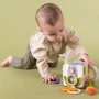 Розвиваюча іграшка-кубик Taf Toys колекції Садок у місті - Їжачок та бурячок (13095) фото 5