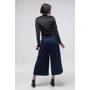 Брюки FLFashion Дебют ТКД 2722 46 синие: Сезон Демисезон