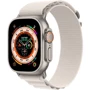 Apple Watch Ultra GPS + Cellular 49mm Titanium Case with Starlight Alpine Loop - Medium (MQF03/MQFR3) Approved Витринный образец