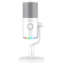 Микрофон для геймеров Maono DM30 White (23-03-10-02): Тип преобразователя Конденсаторный