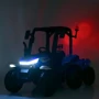 Дитячий електромобіль Bambi Racer трактор із причепом, синій (M 4844EBLR-4)