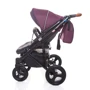 Универсальная коляска 2-в-1 Broco Capri textile burgundy: Возможность установки люльки есть