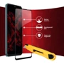 Аксессуар для смартфона Intaleo Tempered Glass Full Glue Black for Tecno Spark 8C: Цвет черный