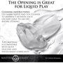 Анальная пробка-тоннель Master Series Clear Hollow Anal Plug (прозрачный)