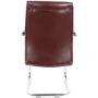 Крісло конференційне АКЛАС Візеу CF PU Dark Brown Коричневе (00127062): Матеріал оббивки Искусственная кожа