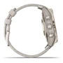 Смарт-годинник Garmin Epix Pro (Gen 2) 42mm Sapphire Soft Gold з Cream Heathered Nylon Band (010-02802-20): Матеріал корпуса Армированный волокном полимер с титановой задней крышкой