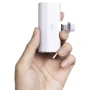 Внешний аккумулятор iWALK Power Bank Link Me 4 4500mAh Lightning White (DBL4500L): Встроенный кабель Apple Lightning