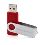 USB-флешка eXceleram 32GB P1 Series USB 2.0 Silver/Red (EXP1U2SIRE32): Объем памяти 32 GB