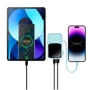 Внешний аккумулятор Baseus Power Bank 10000mAh Qpow Digital Display 15W Edition Blue (PPQD050103): Кабели/переходники для смартфонов в комплекте Нет