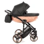 Универсальная коляска 2 в 1 Junama Diamond Mirror Blysk 05 (J-MB-05): Материал колес EVA